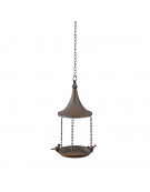 Mangeoire oiseaux suspendue 19.5x16x66cm