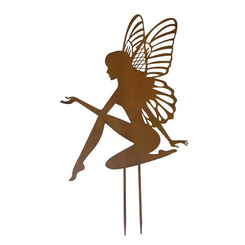 Silhouette déco fée 46x72cm
