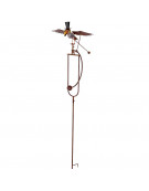 Tuteur métal oiseau 44x30x138cm