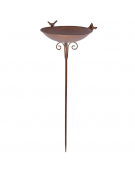 Mangeoire oiseaux en fonte 25x110cm