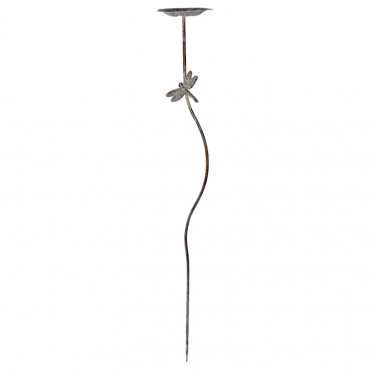 Mangeoire oiseaux déco libellule 14x105cm