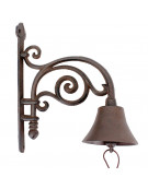 Cloche carillon en fonte