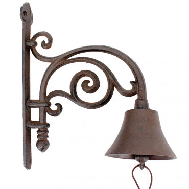 Cloche carillon en fonte