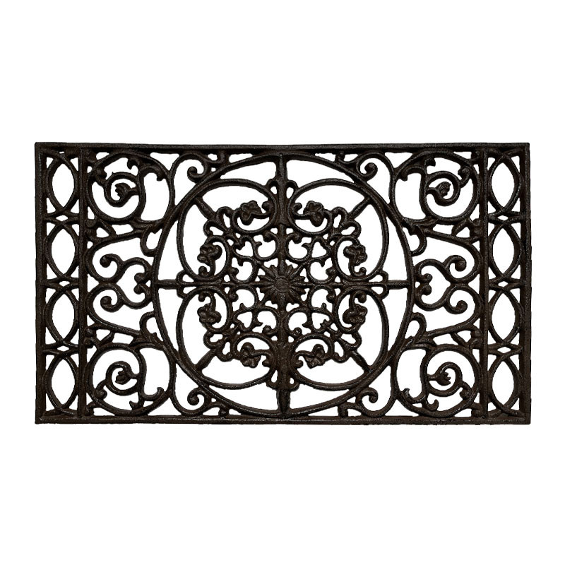 Gratte pieds rectangulaire en fonte 67x38x2cm