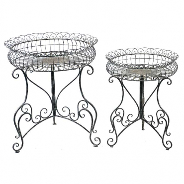 Ensemble de 2 supports pour plantes