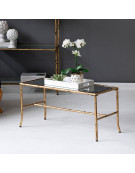 Table basse gold 92x41x43cm