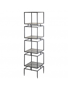 Etagère en acier 45x45x208cm