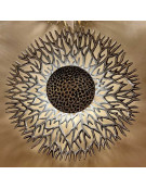Lampe murale fleurs