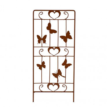 Petit treillage papillon 15x1x38cm
