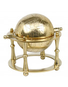 Globe décoratif doré 20x17x26cm