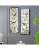Miroir avec oiseaux