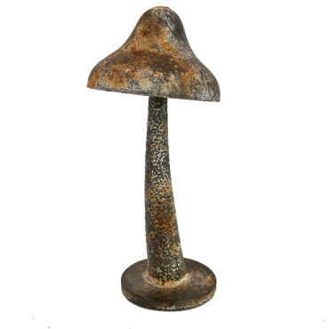 Champignon fer 14x14x27cm