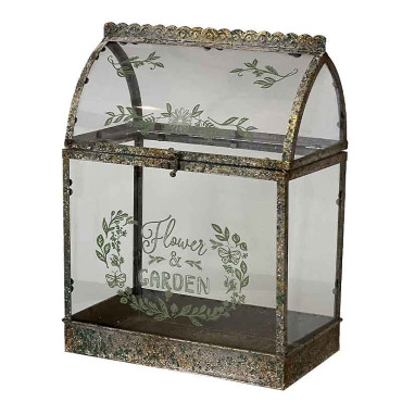 Serre verre 33x20x44cm