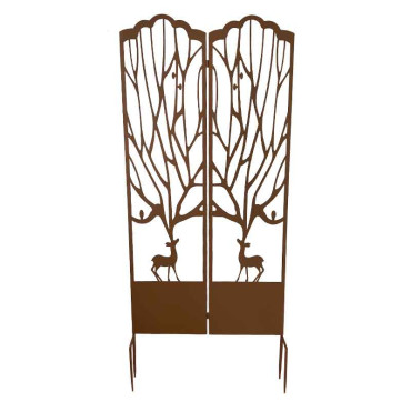 Double treillage chevreuil 61x10x140cm