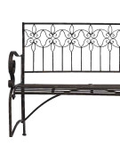Banc fer plein 114x46x91 cm