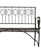 Banc fer plein 114x46x91 cm