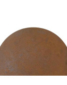 Grande boule décorative beige 50cm