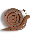 Photophore grand escargot 40x12x28cm