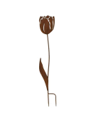 Tuteur jardin tulipe 19x1x90cm