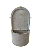Fontaine murale jardin 83x41x142cm