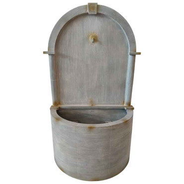 Fontaine murale jardin 83x41x142cm