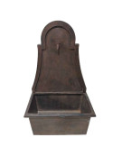 Fontaine murale marron 83x46x71cm