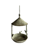 Mangeoire oiseaux à suspendre 20x20x32cm