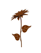 Tuteur jardin fleur fleurie 37x37x138cm
