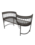 Banc confident fer 109x41x75cm