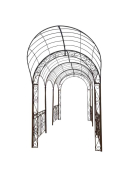 Grande tonnelle de jardin fer