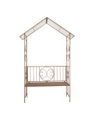 Arche avec banc fer 230x50x150cm