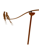 Tuteur balancier oiseaux 58x4x100cm