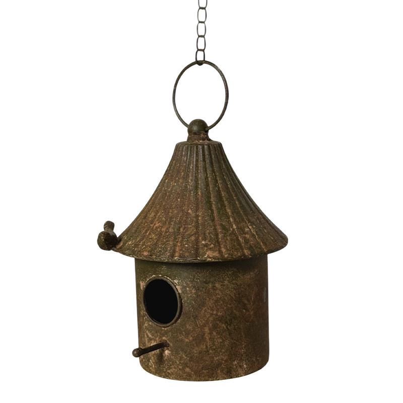 Pluviomètre Oiseaux En Fer La Grande Prairie 18x6x100cm - Décoration Jardin Utile