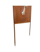 Treillage fleurs papillon 30x1x110cm