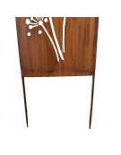 Treillage à fleurs 25x1x110cm