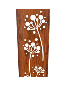 Treillage à fleurs 25x1x110cm
