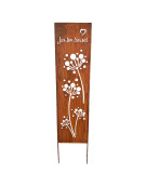 Treillage à fleurs 25x1x110cm