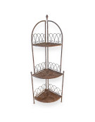 Etagère d'angle 29x29x117cm