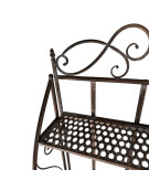 Support plantes en fer 55x29x122cm