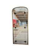 Miroir mural antique doré 62x4x124cm