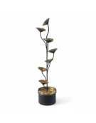 Grande fontaine à feuilles 32x32x124cm