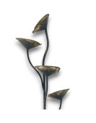 Grande fontaine à feuilles 32x32x124cm
