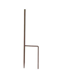 Tuteur fleur oiseau 35x14x101cm
