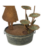 Fontaine petite jardinière 47x30x76cm