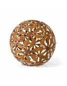 Boule décorative fleurs 44x44x44cm