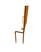 Treillage forêt enchantée couple chevreuils 60x10x140cm