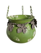 Cache pot à suspendre 18x17x13cm