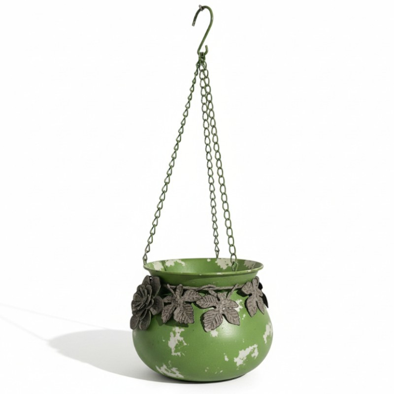 Cache pot à suspendre 18x17x13cm