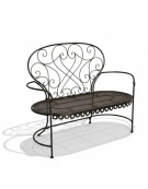Banc romantique 124x47x100cm