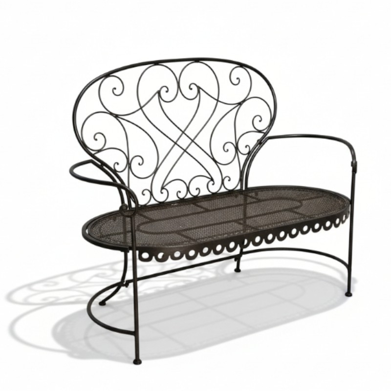 Banc romantique 124x47x100cm
